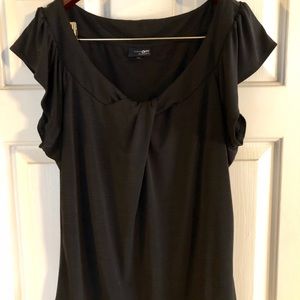 Short sleeve work and fun blouse